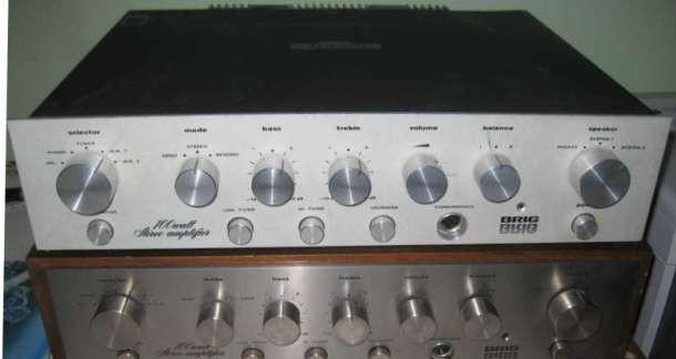 БРИГ-У-001 стерео Hi-Fi - задняя панель