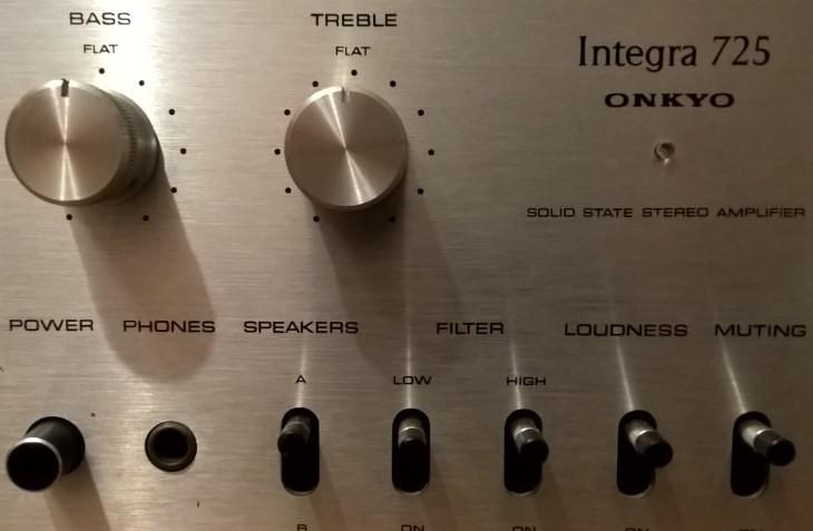 Лицевая панель Onkyo Integra 725