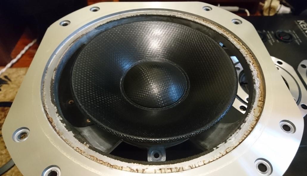 T10-0275-0 ремонт НЧ динамика от Kenwood LS-770A