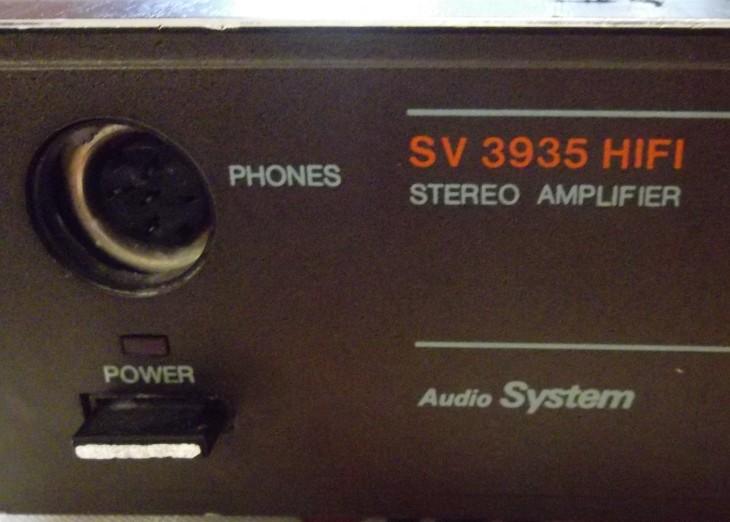 Схема подключения усилителя RFT SV 3935 Hi-Fi