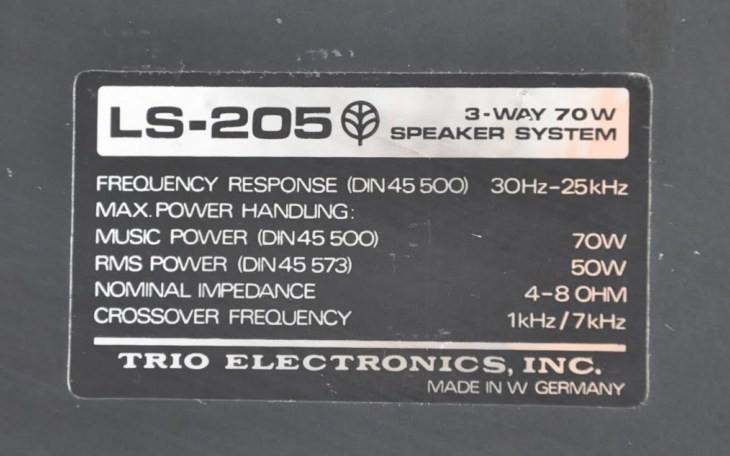 Kenwood LS-205