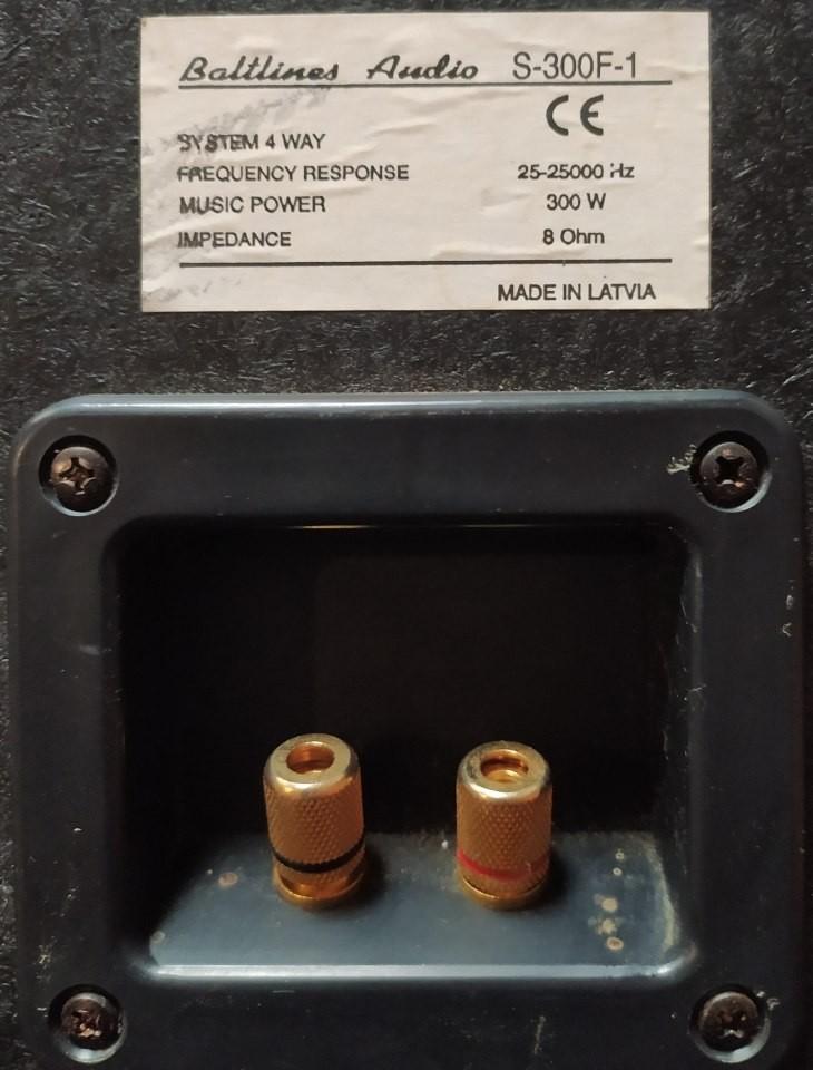 Baltlines Audio Sonicsound S-300F-1