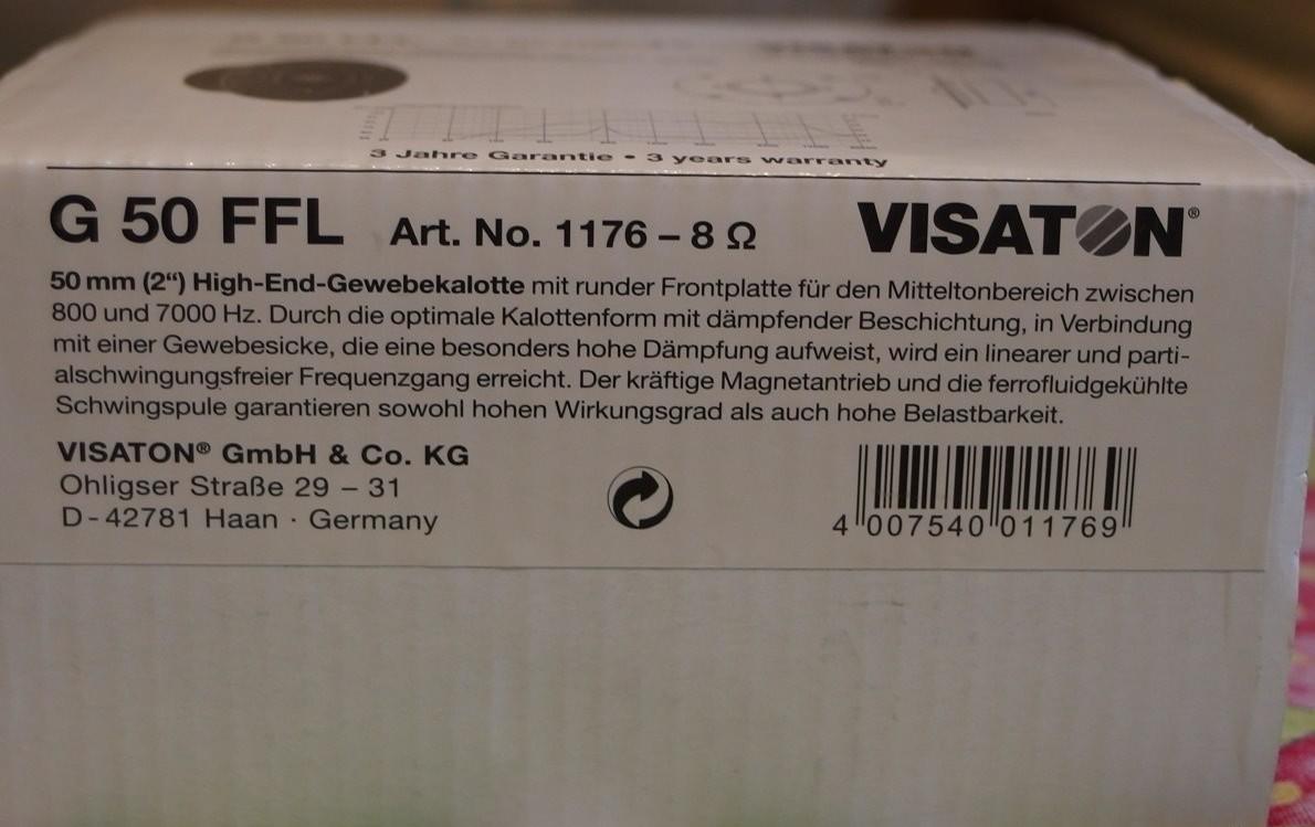 Visaton G 50 FFL