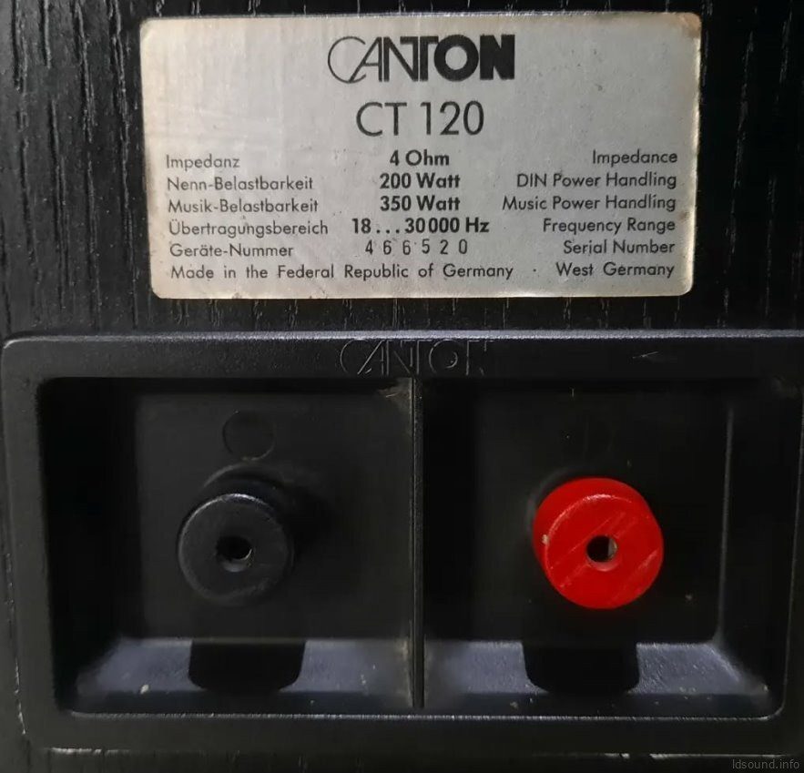 Canton CT 120