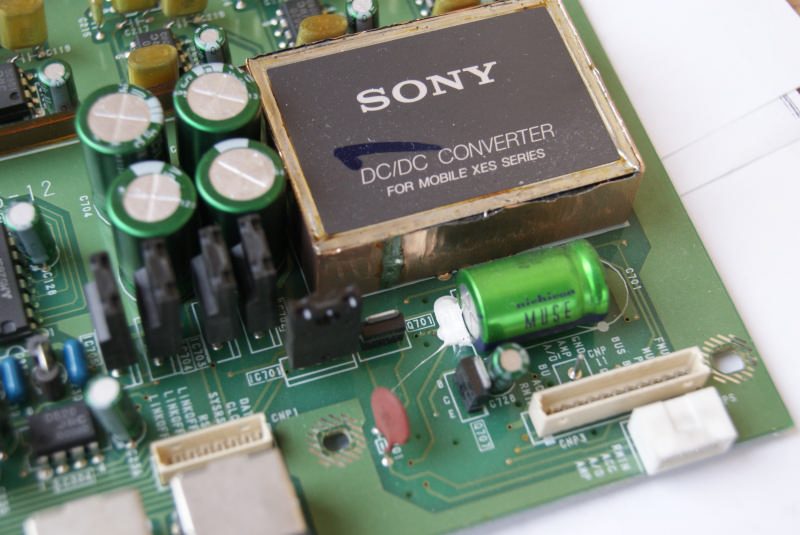 Экранированный модуль SONY DC/DC CONVERTER FOR MOBILE XES SERIES на плате XES-P1